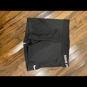 Nike Pro Black Spandex Shorts